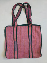Load image into Gallery viewer, Kantha Tote Bag - Pinks
