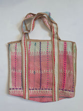 Load image into Gallery viewer, Kantha Tote Bag - Pinks
