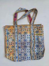 Load image into Gallery viewer, Kantha Tote Bag - Indigo Print
