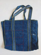 Load image into Gallery viewer, Kantha Tote Bag - Blues
