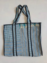 Load image into Gallery viewer, Kantha Tote Bag - Blues
