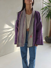 Load image into Gallery viewer, Kantha Quilt Jacket - No. 067
