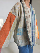 Load image into Gallery viewer, Kantha Quilt Jacket - No. 071
