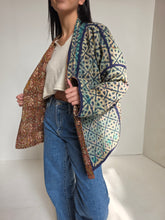 Load image into Gallery viewer, Kantha Quilt Jacket - No. 072
