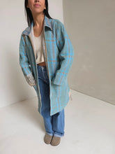 Load image into Gallery viewer, Long Kantha Quilt Jacket - No. 075
