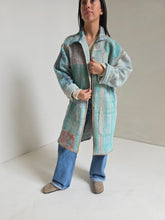 Load image into Gallery viewer, Long Kantha Quilt Jacket - No. 077
