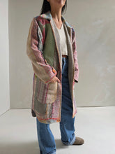 Load image into Gallery viewer, Long Kantha Quilt Jacket - No. 078
