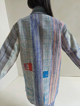 Load image into Gallery viewer, Long Kantha Quilt Jacket - No. 080
