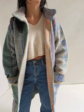 Load image into Gallery viewer, Long Kantha Quilt Jacket - No. 080
