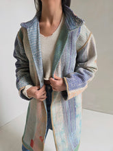 Load image into Gallery viewer, Long Kantha Quilt Jacket - No. 080

