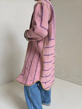 Load image into Gallery viewer, Long Kantha Quilt Jacket - No. 082
