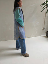 Load image into Gallery viewer, Long Kantha Quilt Jacket - No. 083
