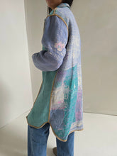 Load image into Gallery viewer, Long Kantha Quilt Jacket - No. 083
