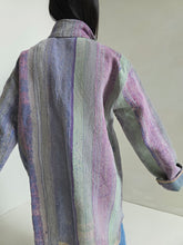 Load image into Gallery viewer, Long Kantha Quilt Jacket - No. 084
