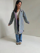 Load image into Gallery viewer, Long Kantha Quilt Jacket - No. 084
