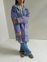 Load image into Gallery viewer, Long Kantha Quilt Jacket - No. 085
