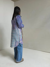 Load image into Gallery viewer, Long Kantha Quilt Jacket - No. 085
