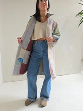 Load image into Gallery viewer, Long Kantha Quilt Jacket - No. 086
