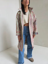 Load image into Gallery viewer, Long Kantha Quilt Jacket - No. 087
