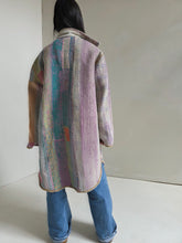 Load image into Gallery viewer, Long Kantha Quilt Jacket - No. 088

