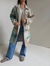 Load image into Gallery viewer, Long Kantha Quilt Jacket - No. 089

