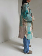 Load image into Gallery viewer, Long Kantha Quilt Jacket - No. 089
