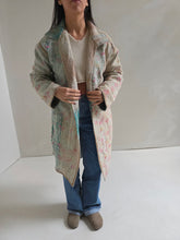 Load image into Gallery viewer, Long Kantha Quilt Jacket - No. 089

