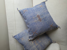 Load image into Gallery viewer, Sabra Cactus Pillows - Blue
