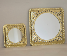 Load image into Gallery viewer, Handcut Brass Mirrors
