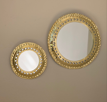 Load image into Gallery viewer, Handcut Brass Mirrors
