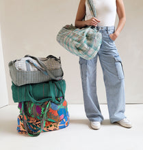 Load image into Gallery viewer, Kantha Duffle Bag
