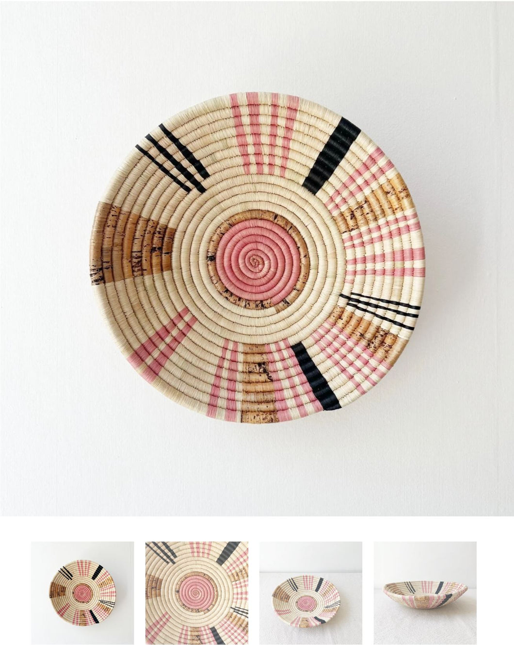 Woven Sweetgrass Bowl