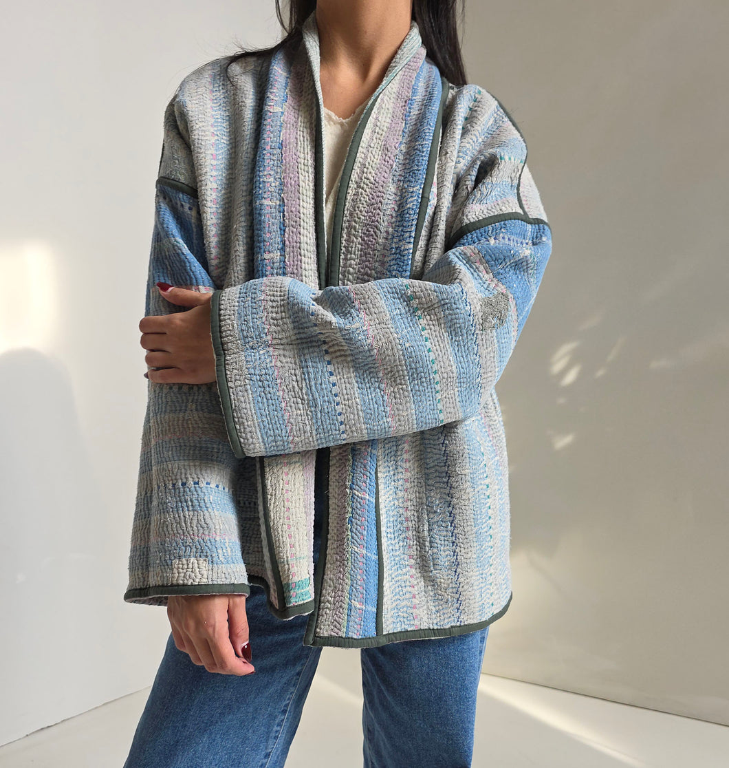 Kantha Quilt Jacket - No. 069