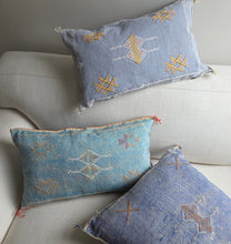 Load image into Gallery viewer, Sabra Cactus Pillows - Blue
