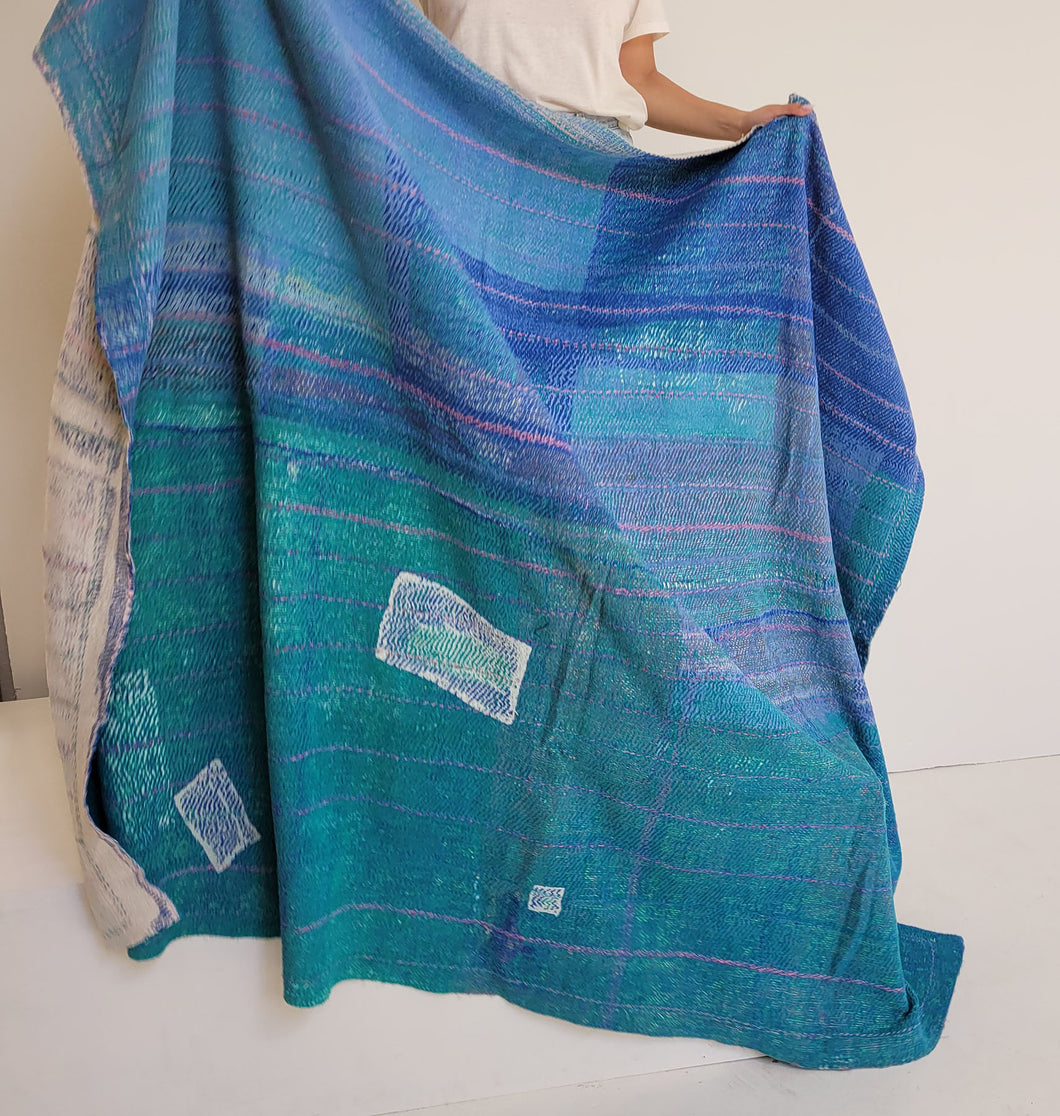 Kantha Quilt No. 056