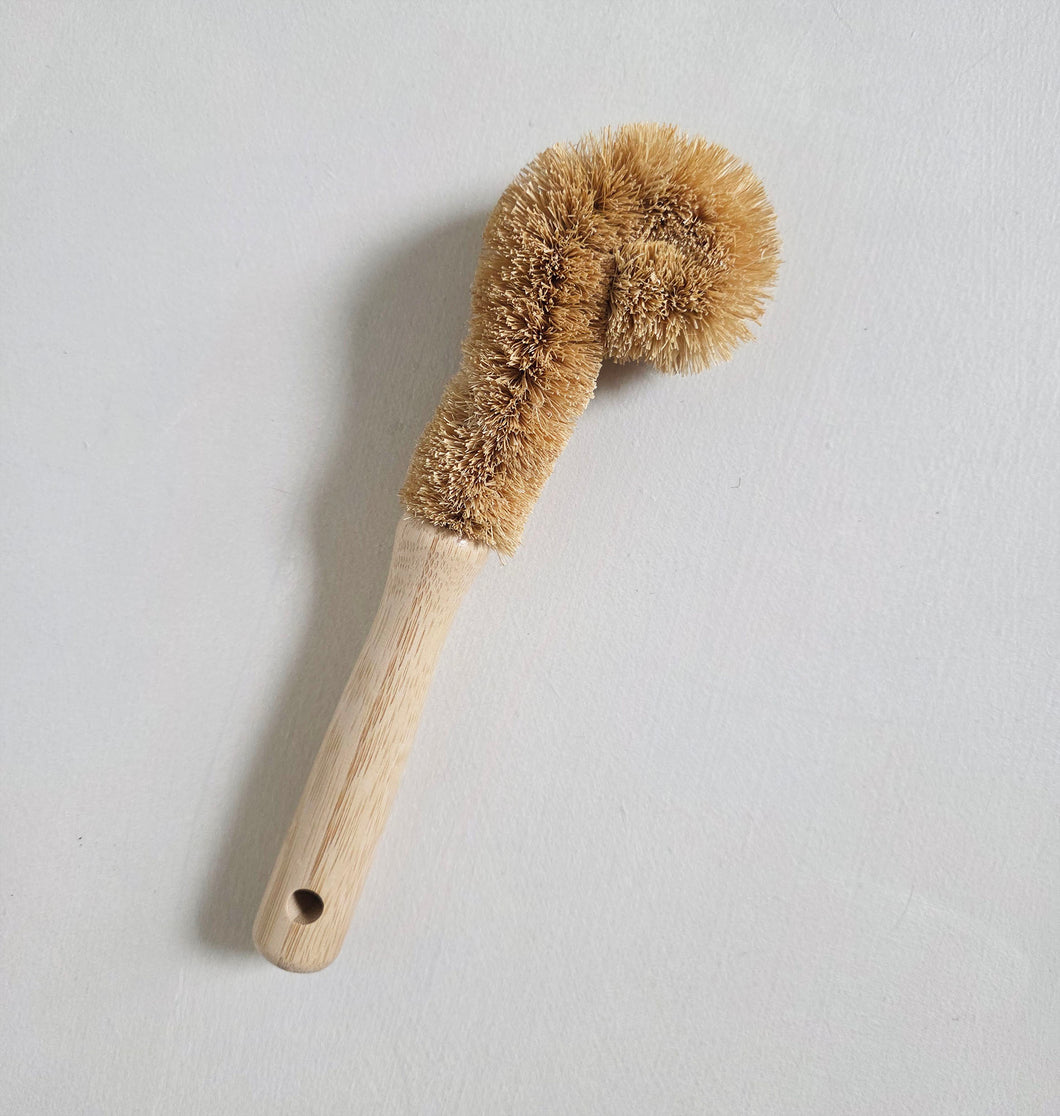Bamboo Bottle Scrubber Brush