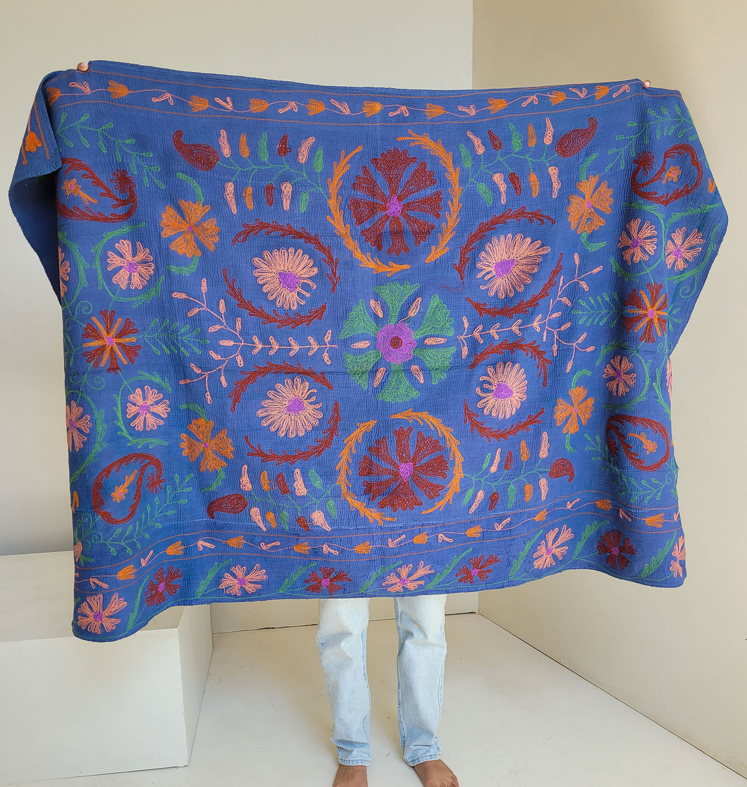 Embroidered Blanket No. 053