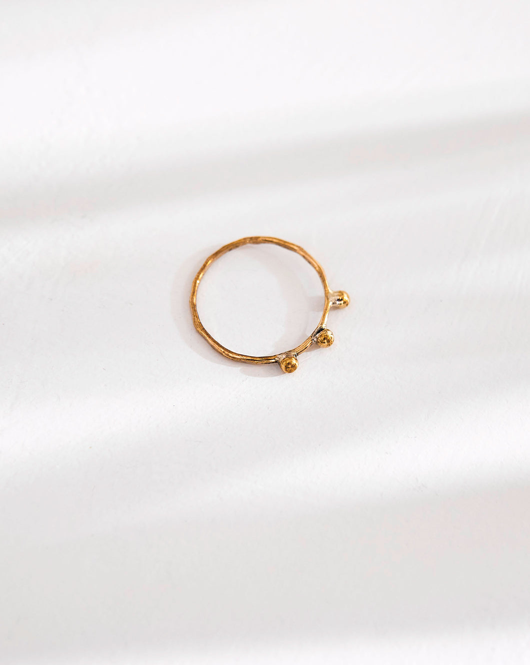 Brass Stacking Ring