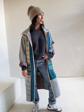 Load image into Gallery viewer, Long Kantha Jacket - No. 018
