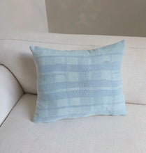 Load image into Gallery viewer, Kantha Pillow No. 004 - Cyan
