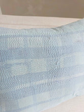Load image into Gallery viewer, Kantha Pillow No. 004 - Cyan
