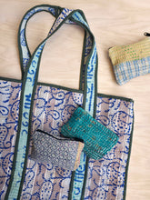 Load image into Gallery viewer, Mini Kantha Zip Pouch
