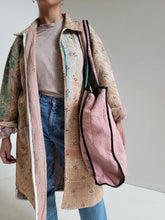 Load image into Gallery viewer, Long Kantha Jacket - No. 047
