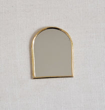 Load image into Gallery viewer, Mini Brass Mirror
