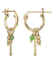 Load image into Gallery viewer, Misty Hoop Earrings
