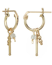 Load image into Gallery viewer, Misty Hoop Earrings
