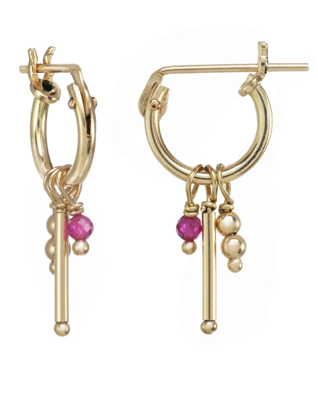 Misty Hoop Earrings
