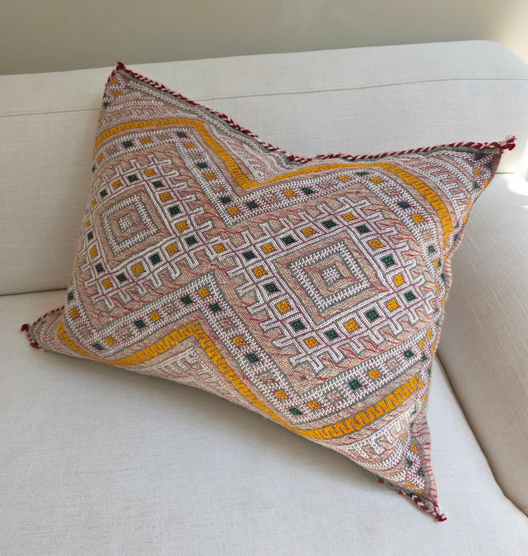 Vintage Wool Kilim Pillow - No. 041
