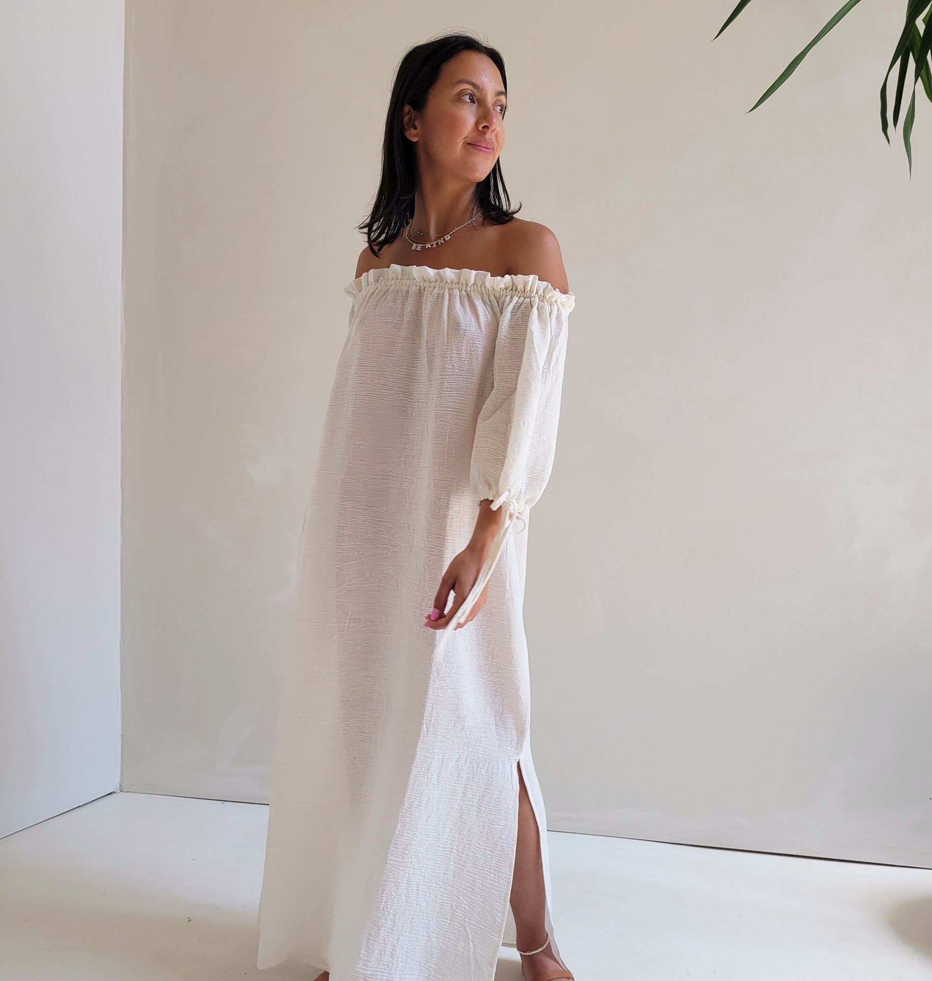 Selene Off-Shoulder Dress