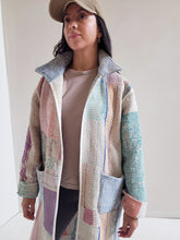 Load image into Gallery viewer, Long Kantha Jacket - No. 032
